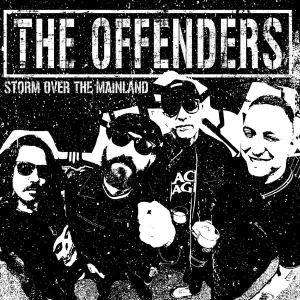 The Offenders - Storm Over Mainland LP (Purple with Black/White Cross Vinyl)
